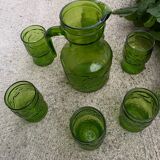 Vintage 60s Orange Service