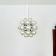 Chromed 1970s Sputnik Chandelier by Motoko Ishii for Staff