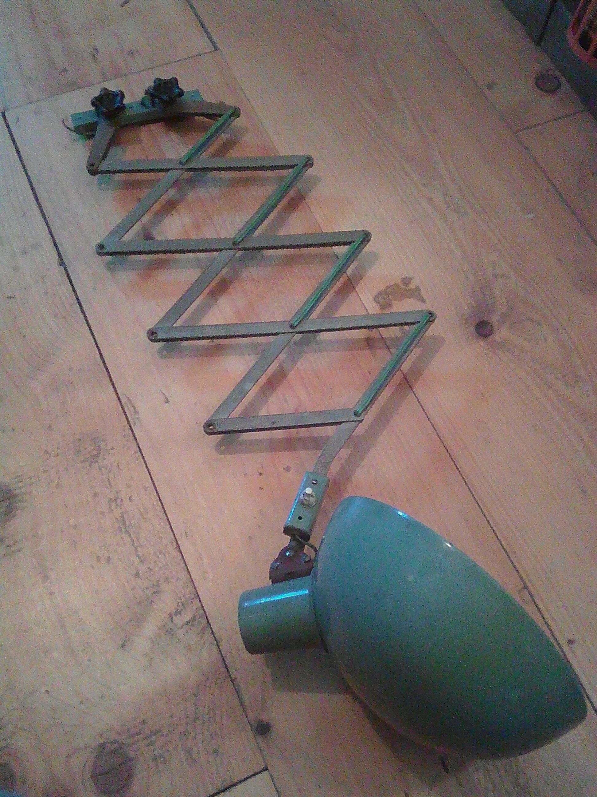 Articulated lamp workshop industrial vintage metal