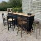 Grand bar en bois