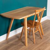 Bureau et chaise de table pour enfants Ercol Windsor sur mesure blonde