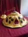PROVENCAL CERAMIC GLAZE - OLIVES & HEARTS DECORATION - VINTAGE