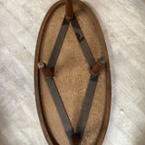 Oval ceramic coffee table