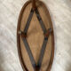 Oval ceramic coffee table