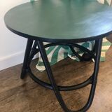 Wicker coffee table