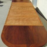 Art Deco oval table, 4 extensions, up to 18 people