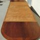 Art Deco oval table, 4 extensions, up to 18 people