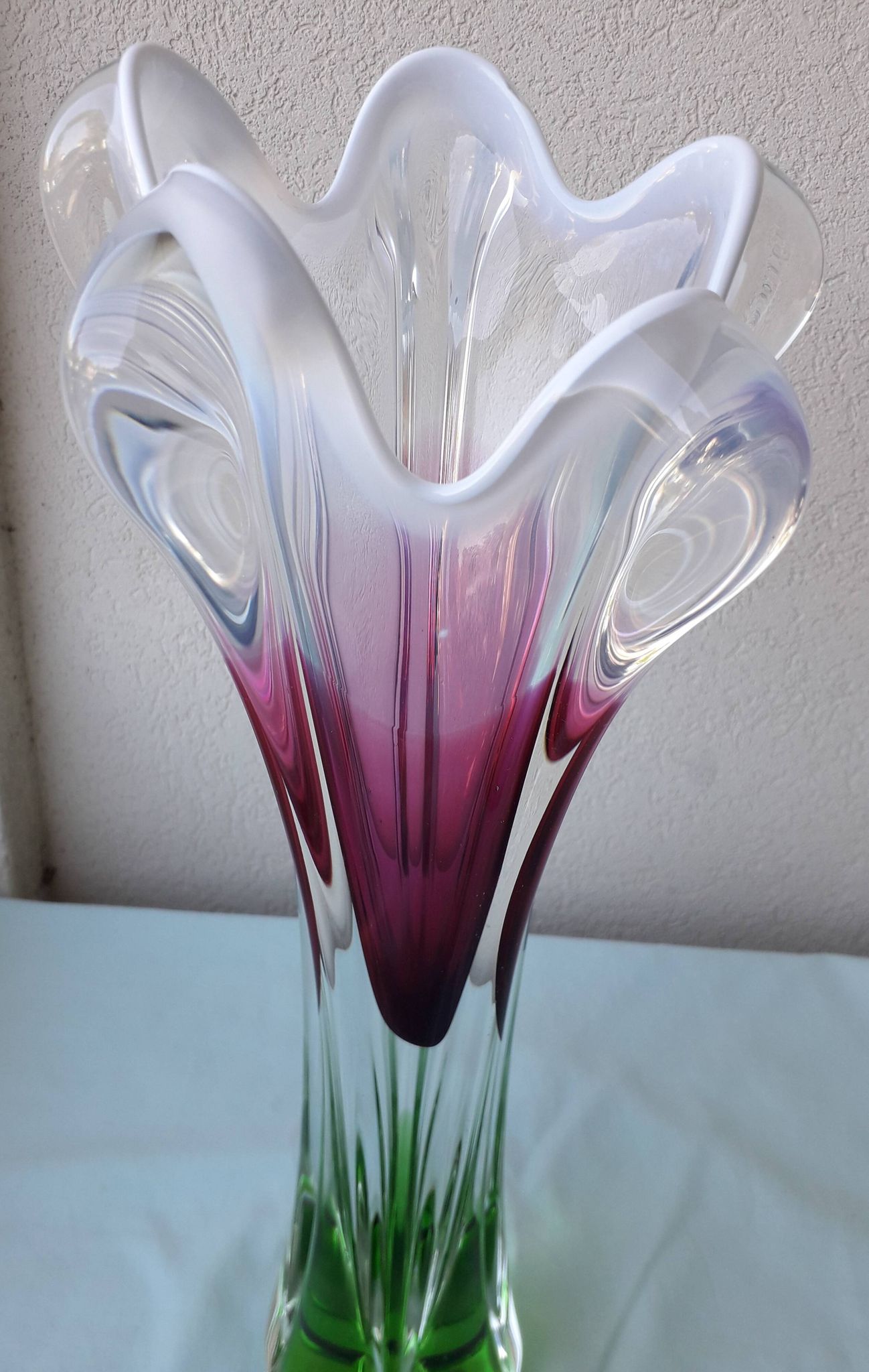 Crystal vase Joseph Hospodka