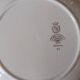 Lot de 3 assiettes creuses Digoin & Sarreguemines, oiseau de paradis