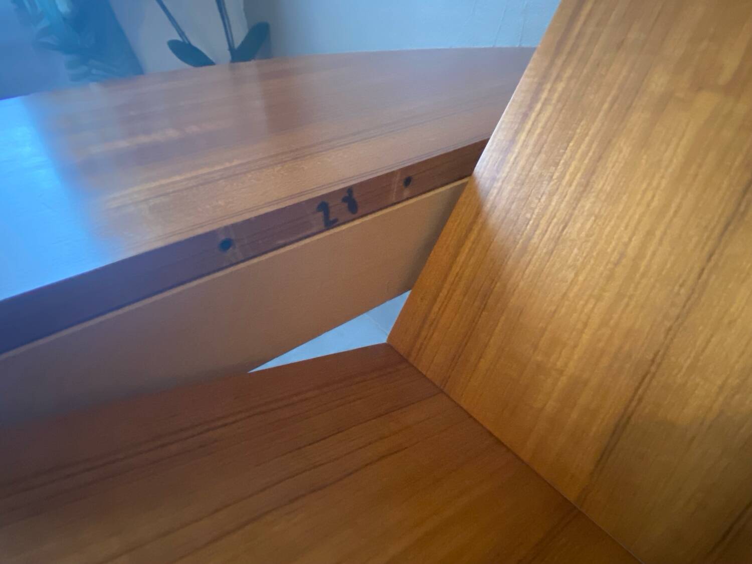 Vintage round table from the 60s