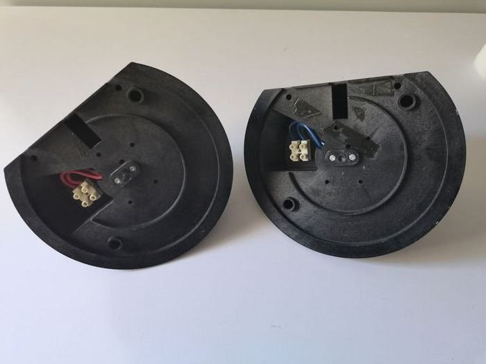 Pair of Italian design wall lamps T. Cimini for Lumina - "Emi"