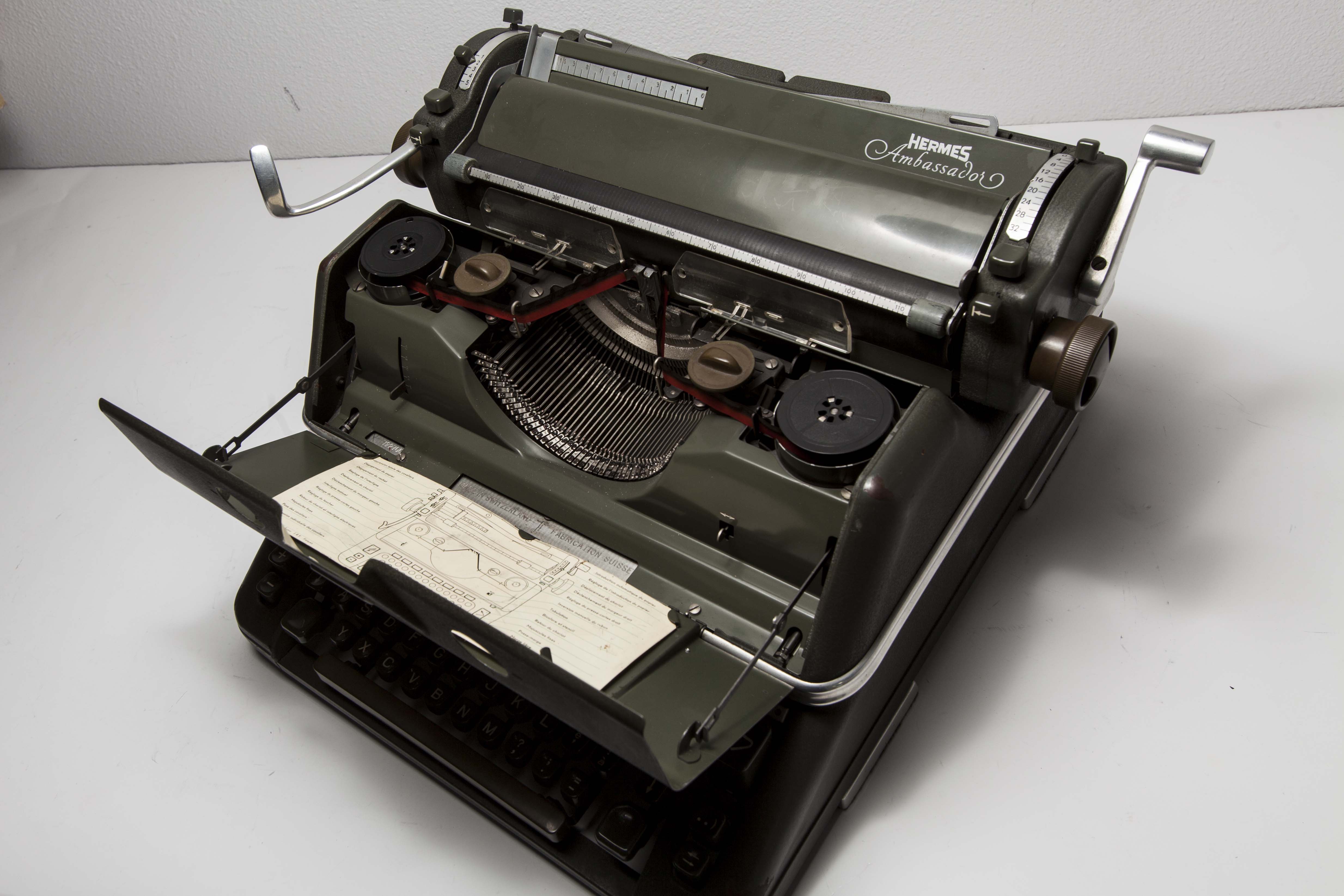 Hermes ambassador typewriter, 1952