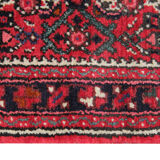 Oriental Persian Runner Rug, Handmade Traditional Wool Carpet-77x568cm