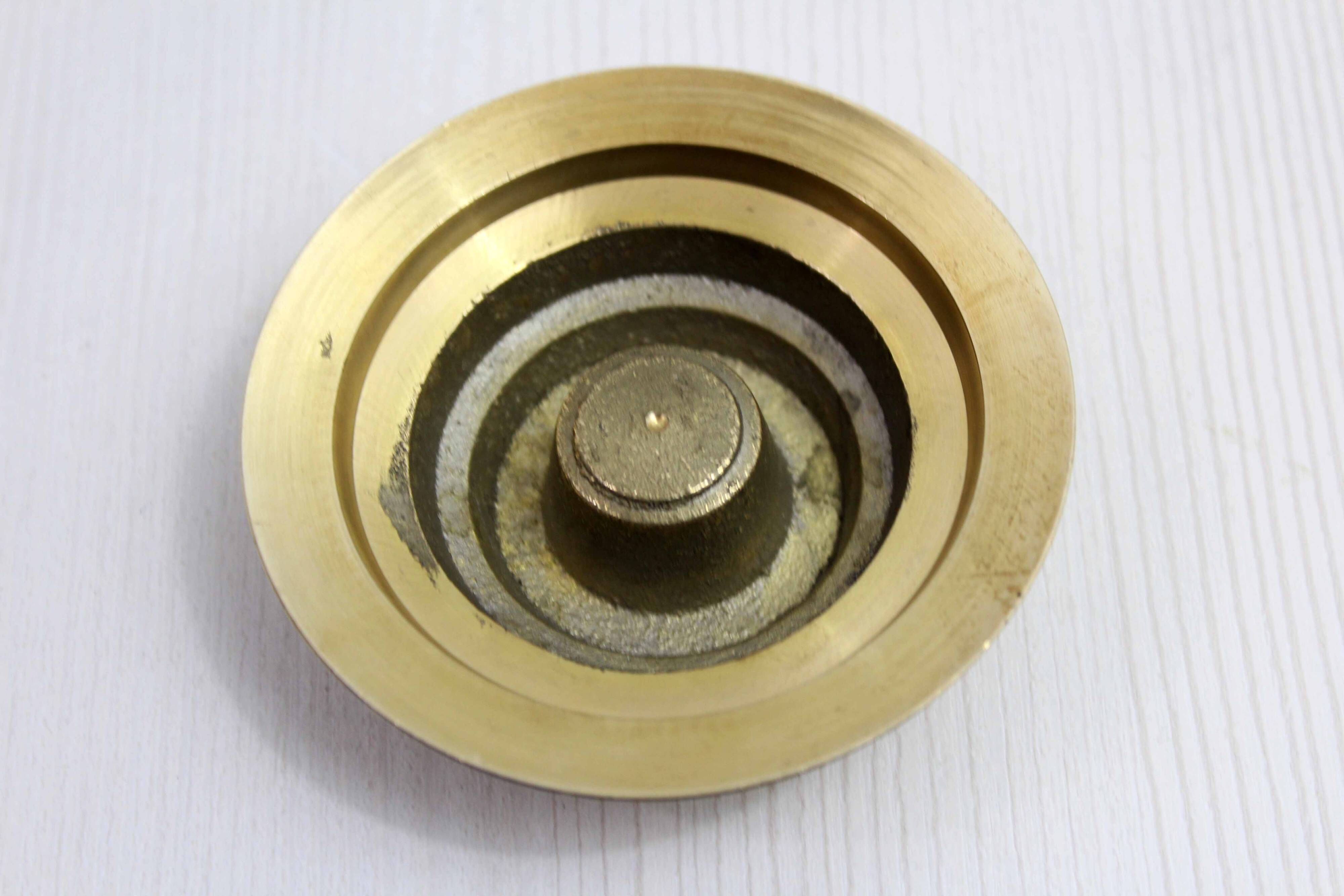 Vintage brass candle holder