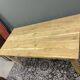 Old wooden table