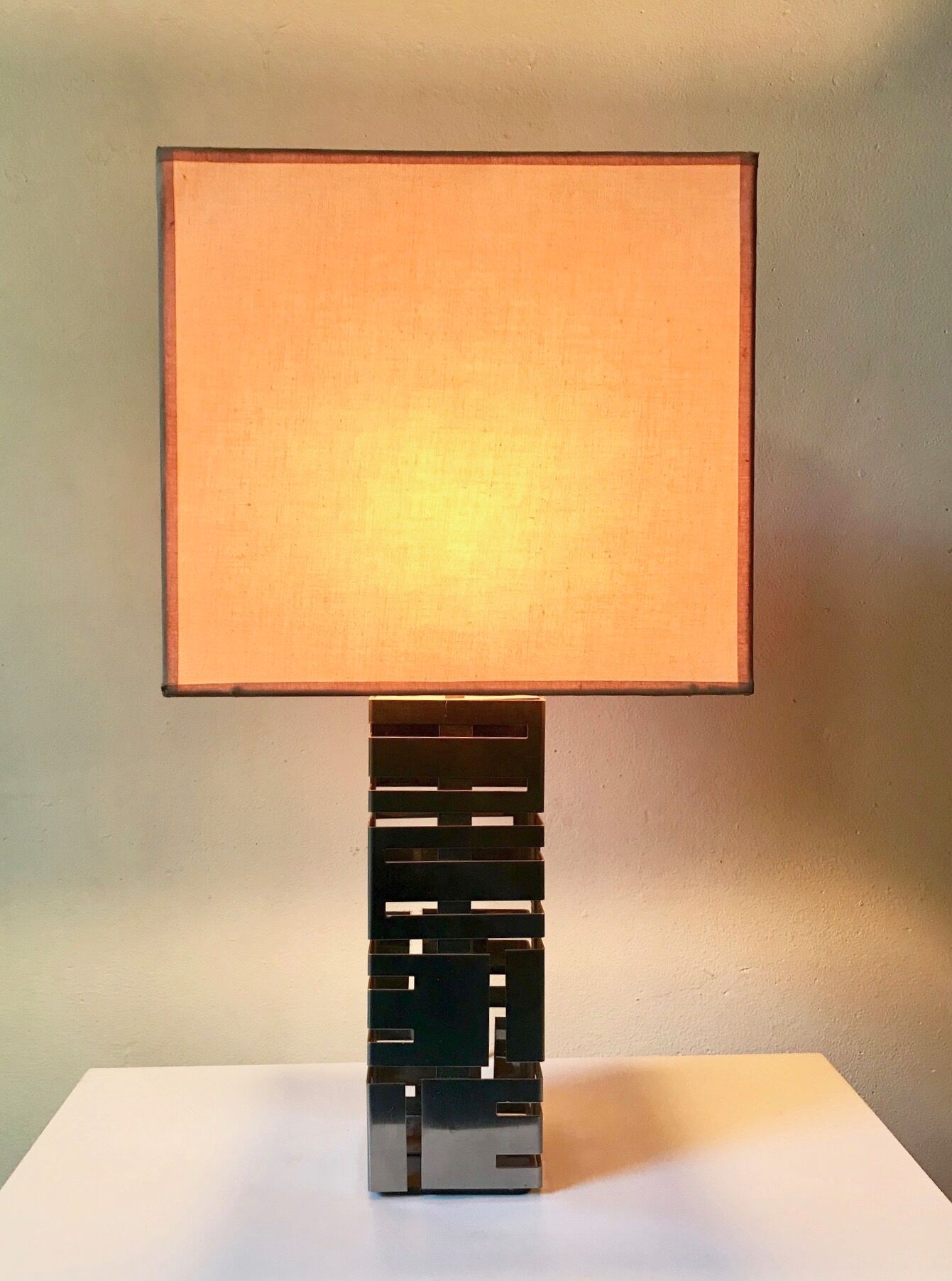 1970s Curtis Jere lamp