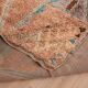 Terracotta Vintage Moroccan Rug 192 x 322 cm, Berber Handmade Wool Rug Boho