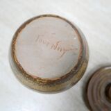 Vintage sandstone sugar pot