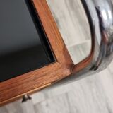 Table de chevet chromée Bauhaus