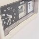 Alarm clock and perpetual calendar 70's