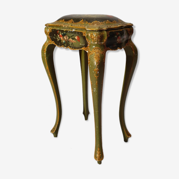 Louis XV style box table - Work from Venice - painted wood - 19th