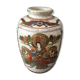 Vase Satsuma  Japon en craquelé à décor de personnages ...