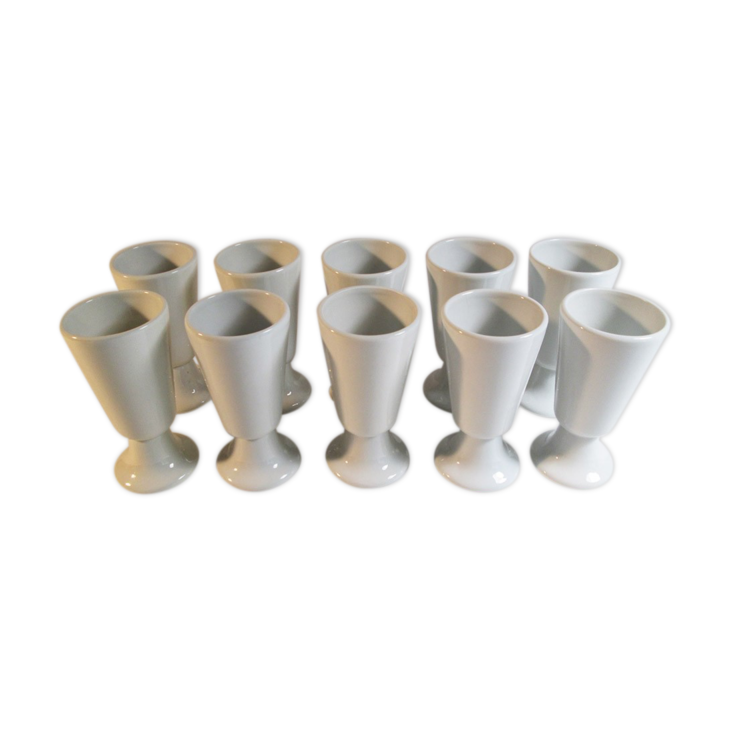 Set of 10 mazagrans tradition cnp france