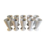 Set of 10 mazagrans tradition cnp france