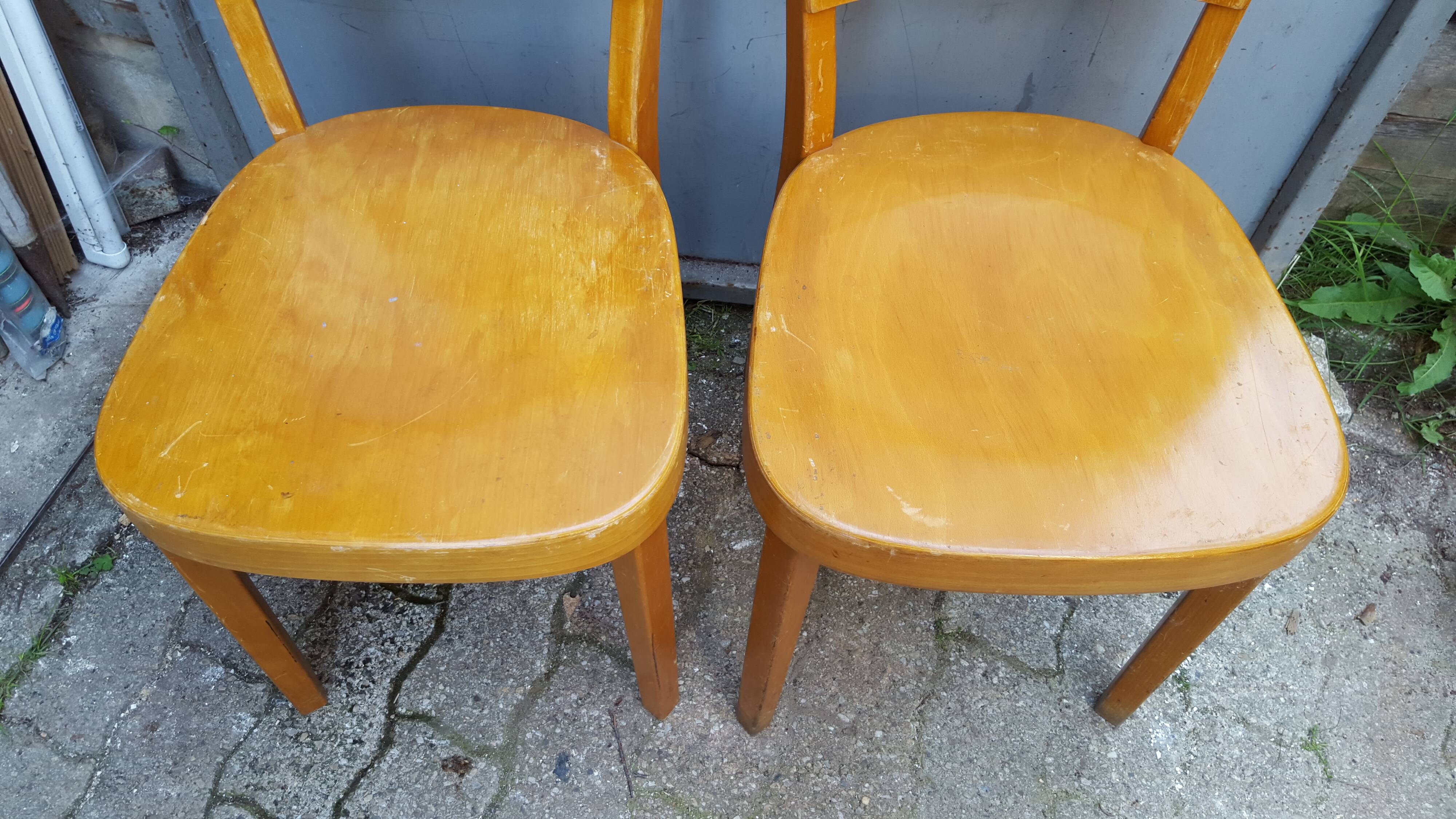 Pair of 50s bar chairs