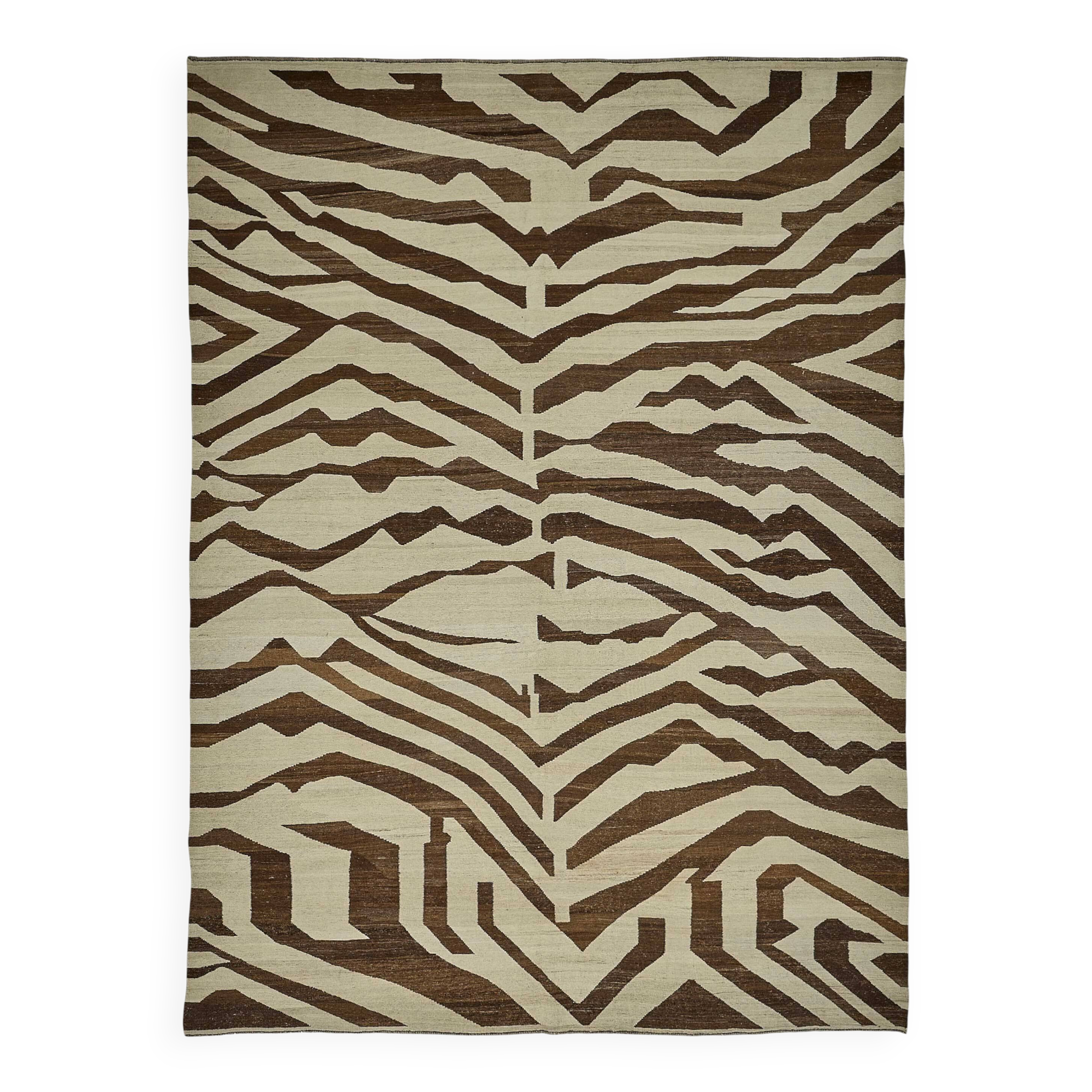 Contemporary Tribal Decorative Kilim 280 cm x 370 cm