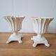 Duo de petits vases medicis en fonte anciens