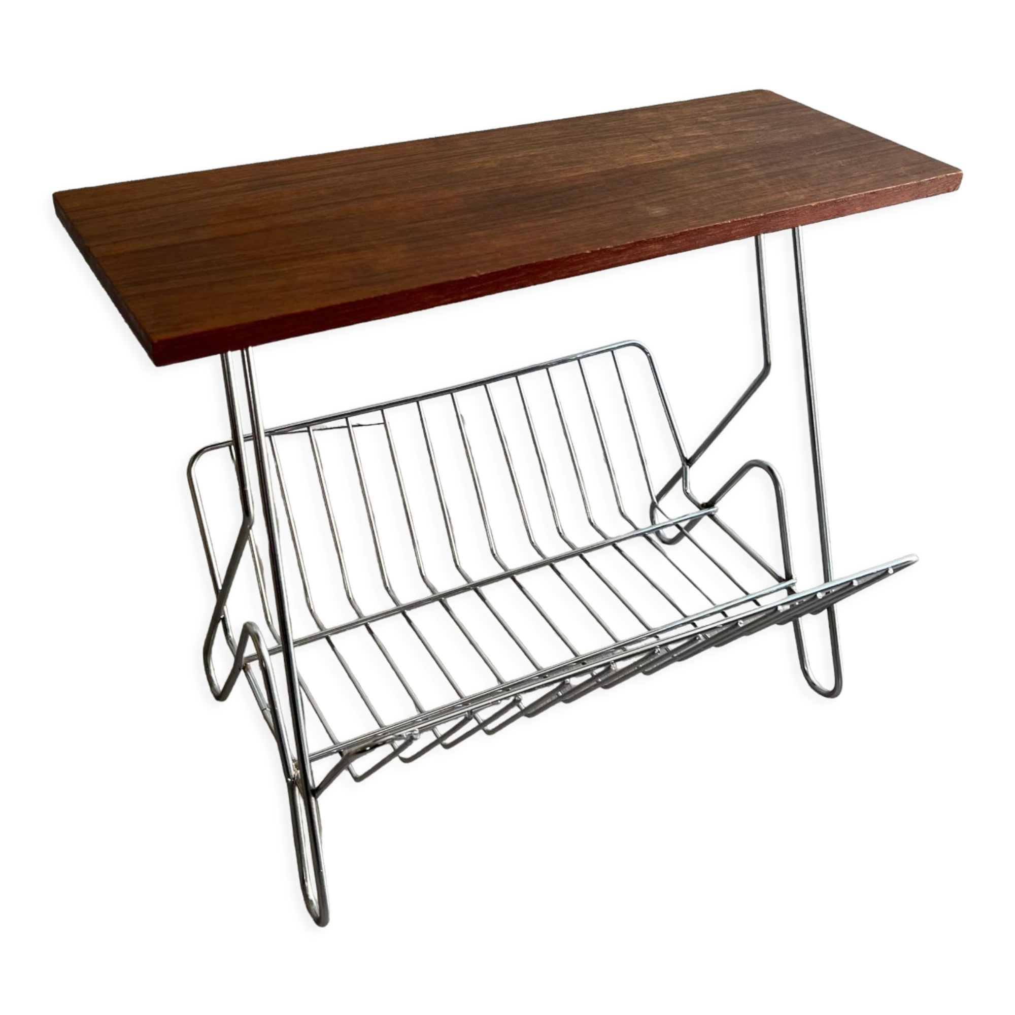 Vintage magazine holder