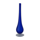 Vase soliflore vintage bleu cobalt