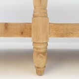 Solid wood console shelf in country style