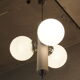 Suspension Sciolari balls in opaline mid century