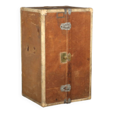 Malle de voyage ancienne Goyard en bois, France, vers 1905