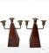 Candle holders pair