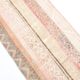 2x10 Contemporary Red & Beige Turkish Runner Rug, 59x298Cm