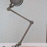 Jielde lamp 2 arms gray 1970