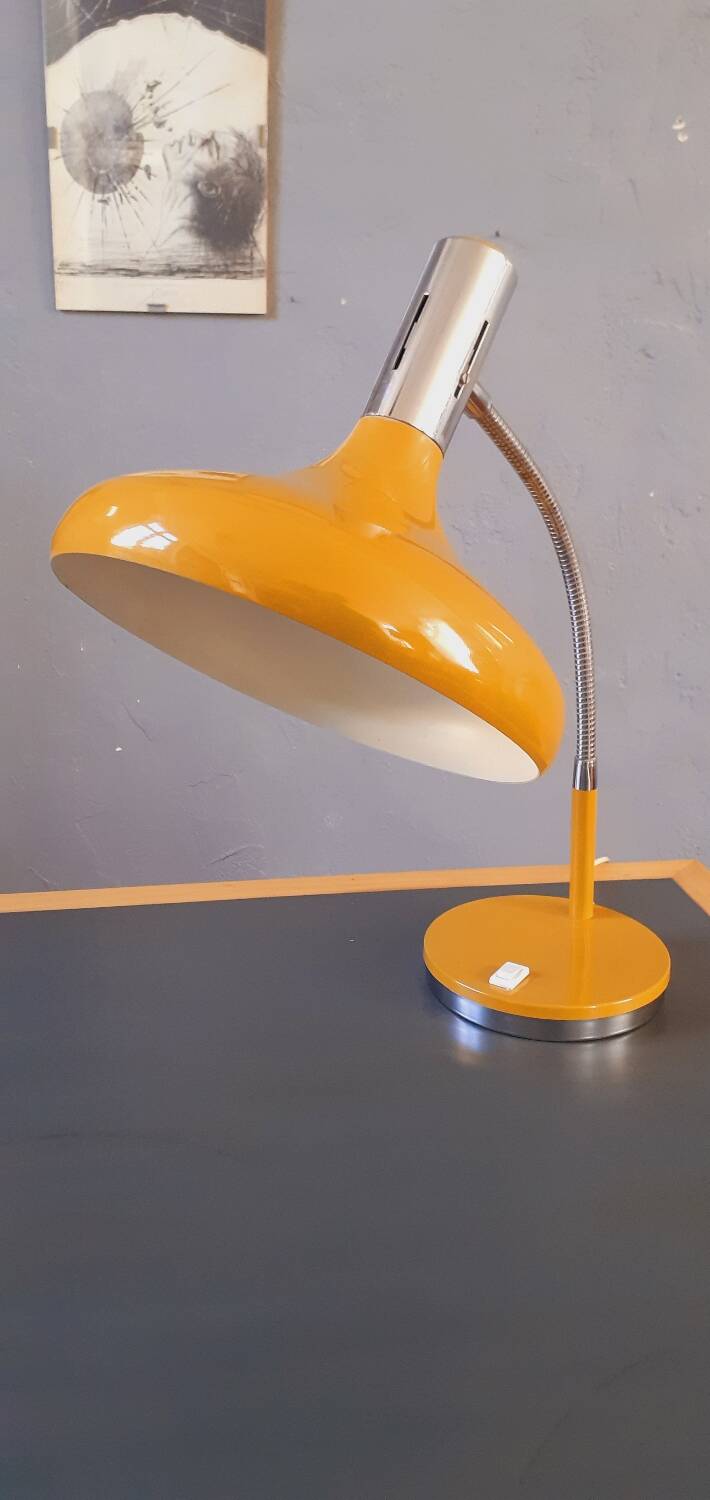 70s desk lamp, Italian design