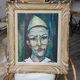 Duval Wenta clown painting 1963