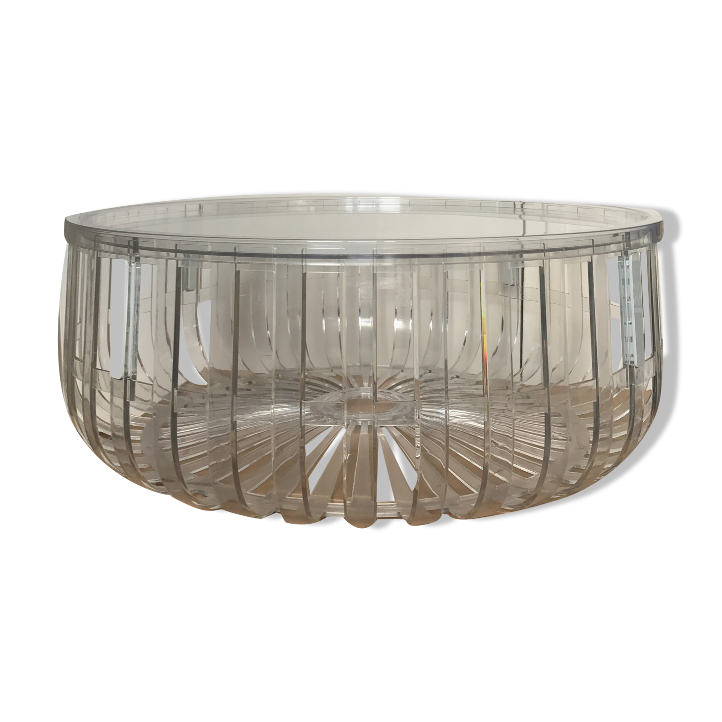 Coffee table by frères Bouroulec edition Kartell