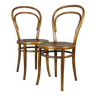 Set de 2 chaises bistrot N°14 par Turpe- Allemagne 1900-