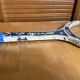 Vintage dunlop saphir wooden tennis racket + sports cover #e2