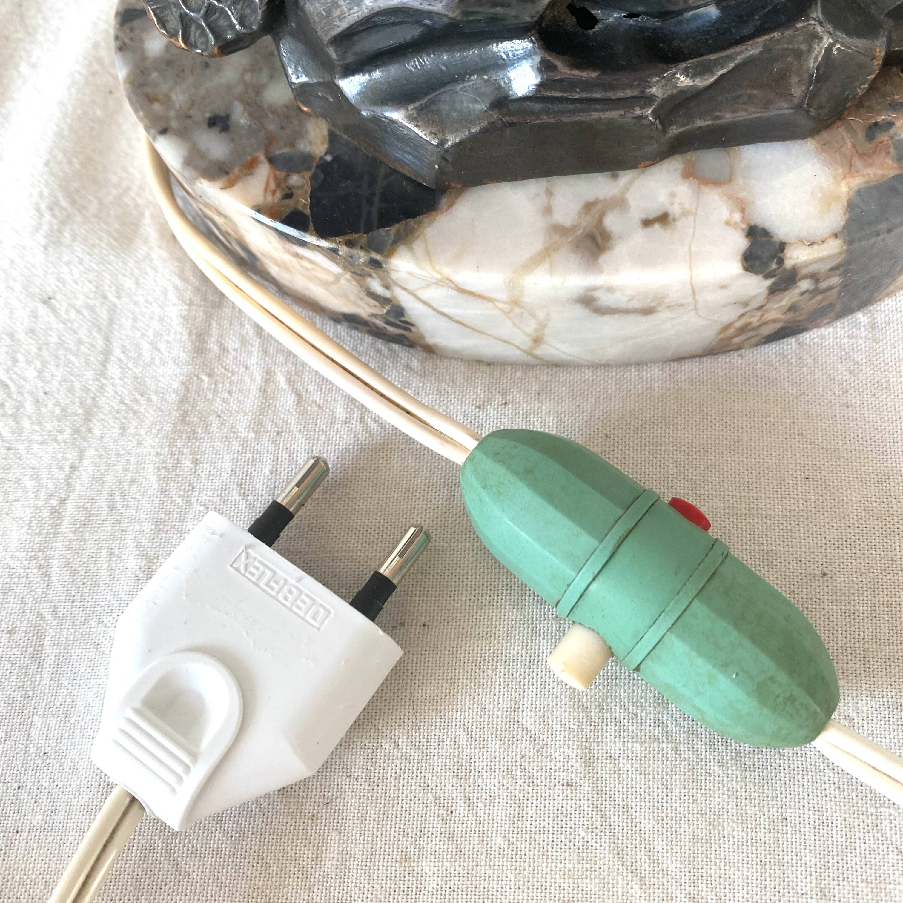 Limousin art deco night light with seagull decoration