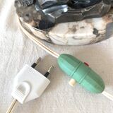 Limousin art deco night light with seagull decoration