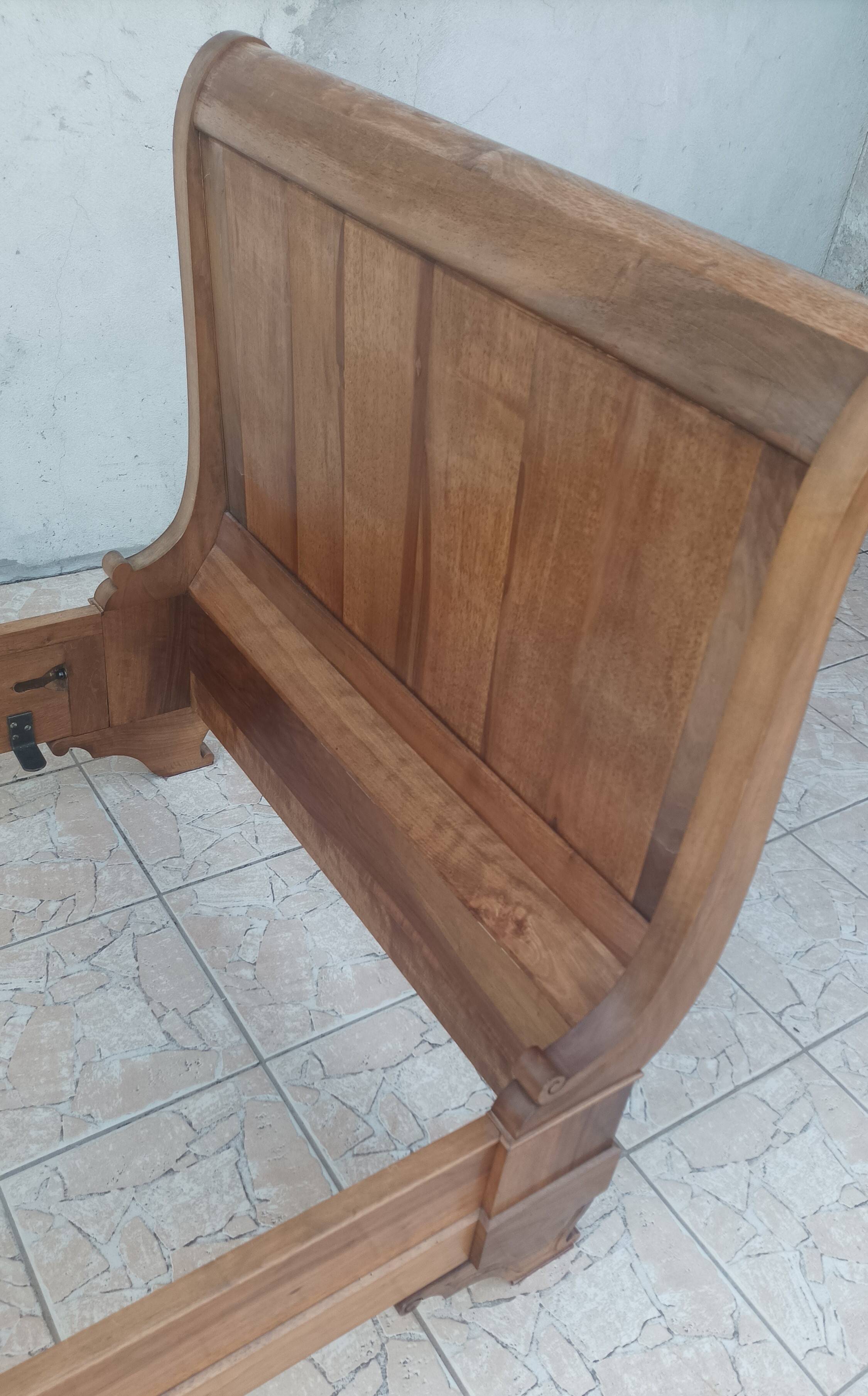 Empire Style Mahogany Bed