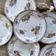Plates Sarreguemines Royat