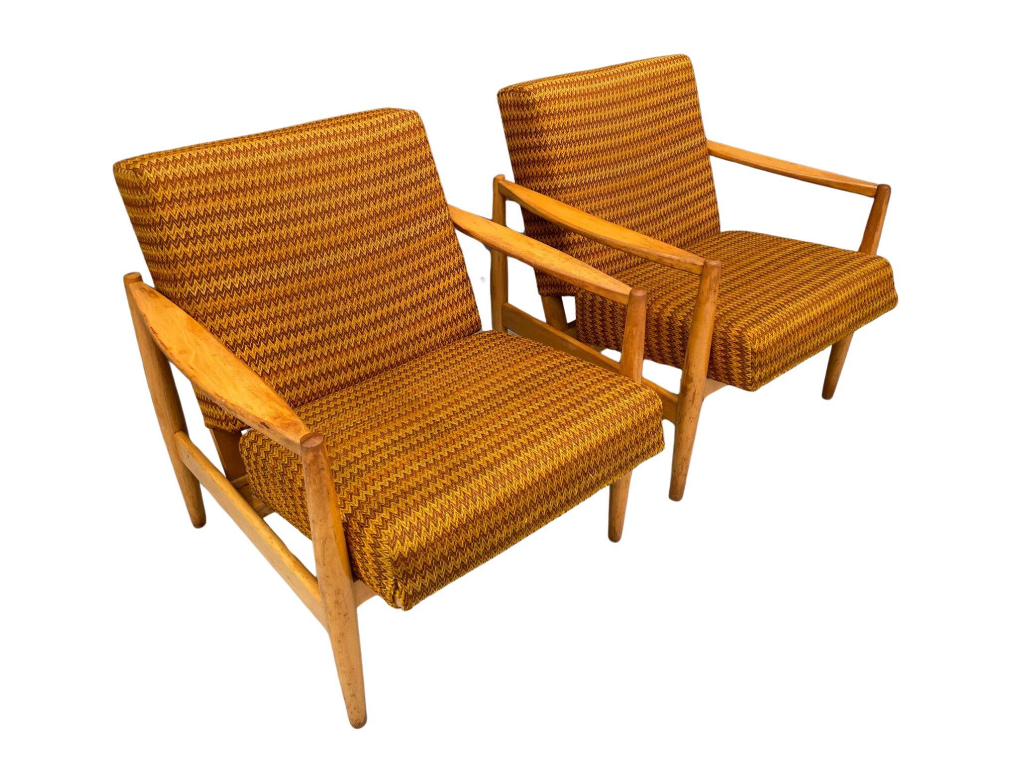 Pair of Armchairs by TON, Czechoslovakia, 1970s