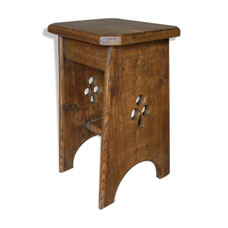 Tabouret art-populaire vintage